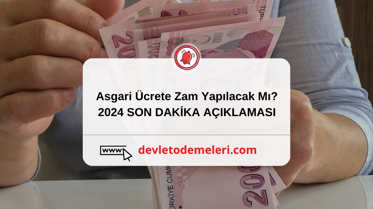 Asgari Crete Zam Yap Lacak M Son Dak Ka A Iklamasi Devlet