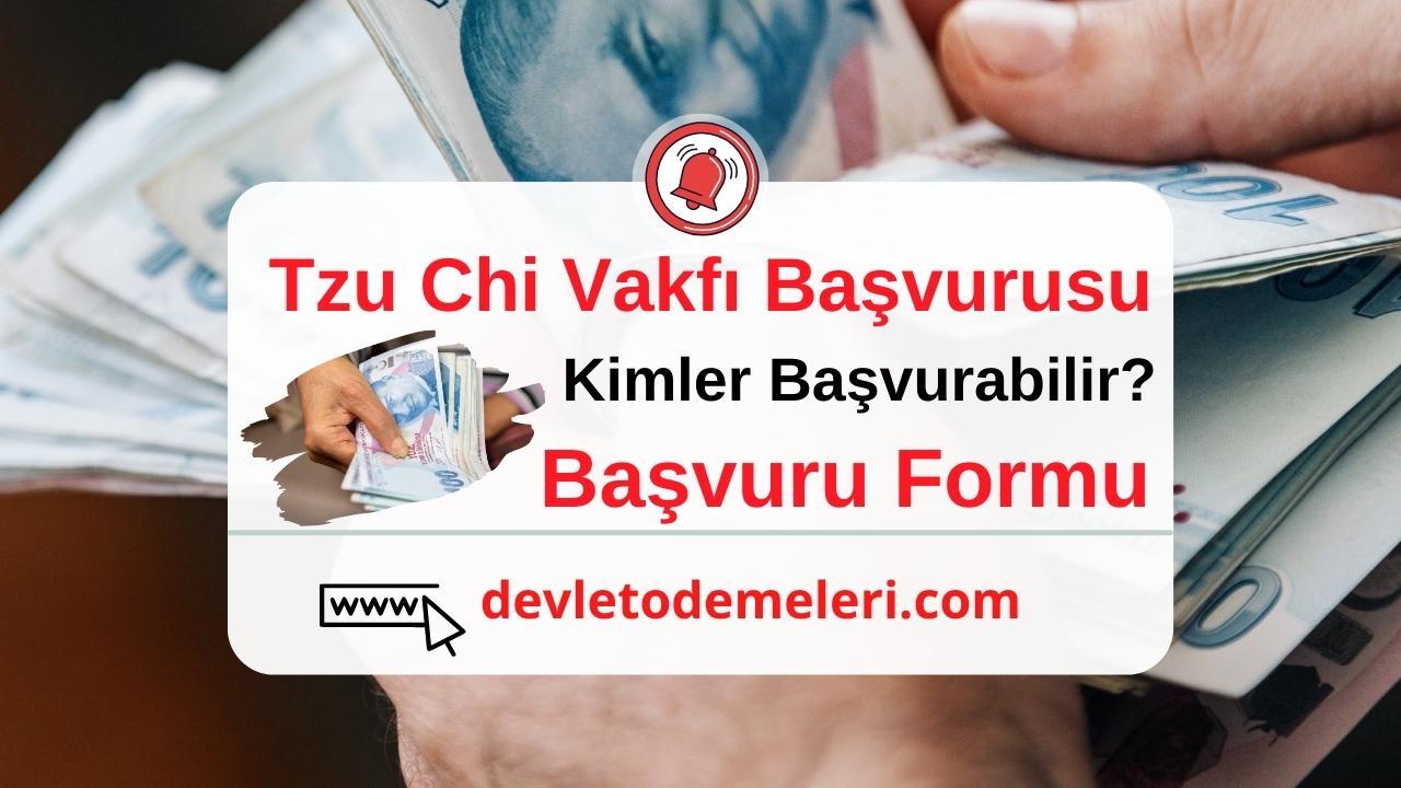 Tzu Chi Vakfı Başvurusu