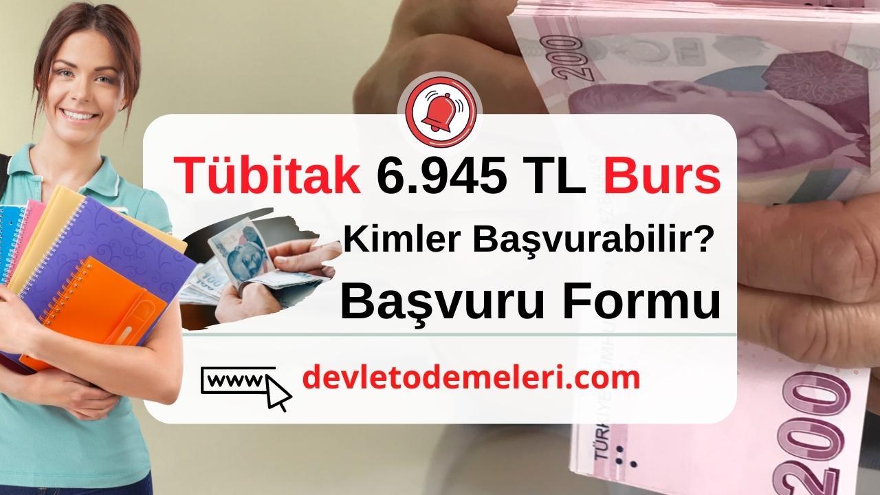 Tübitak Deprem Burs Başvurusu. Öğrencilere 6 Bin 945 TL Geri Ödemesiz Burs