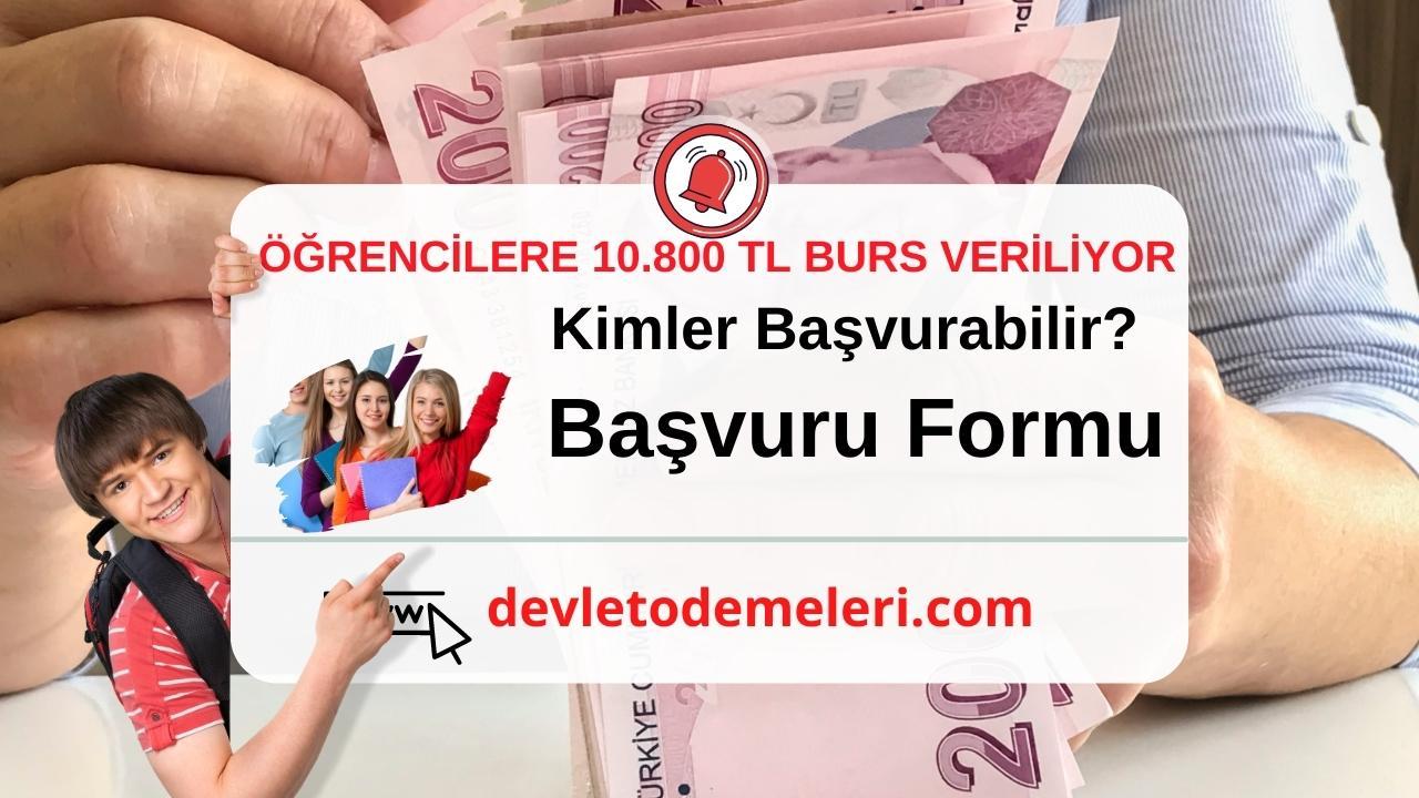 Ahbap Burs Başvurusu. Öğrencilere 10 Bin 800 TL Burs Başvurusu Başladı