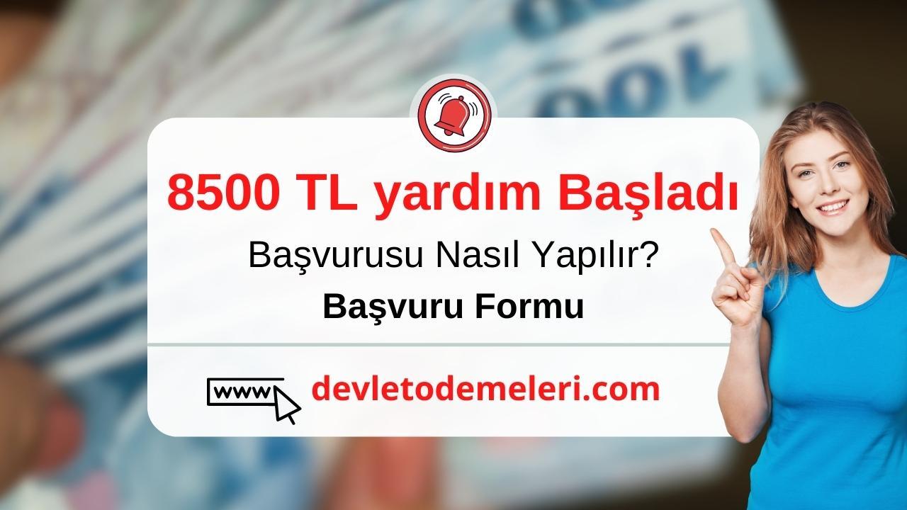 Ev hanımlarına 8500 TL yardım başvurusu