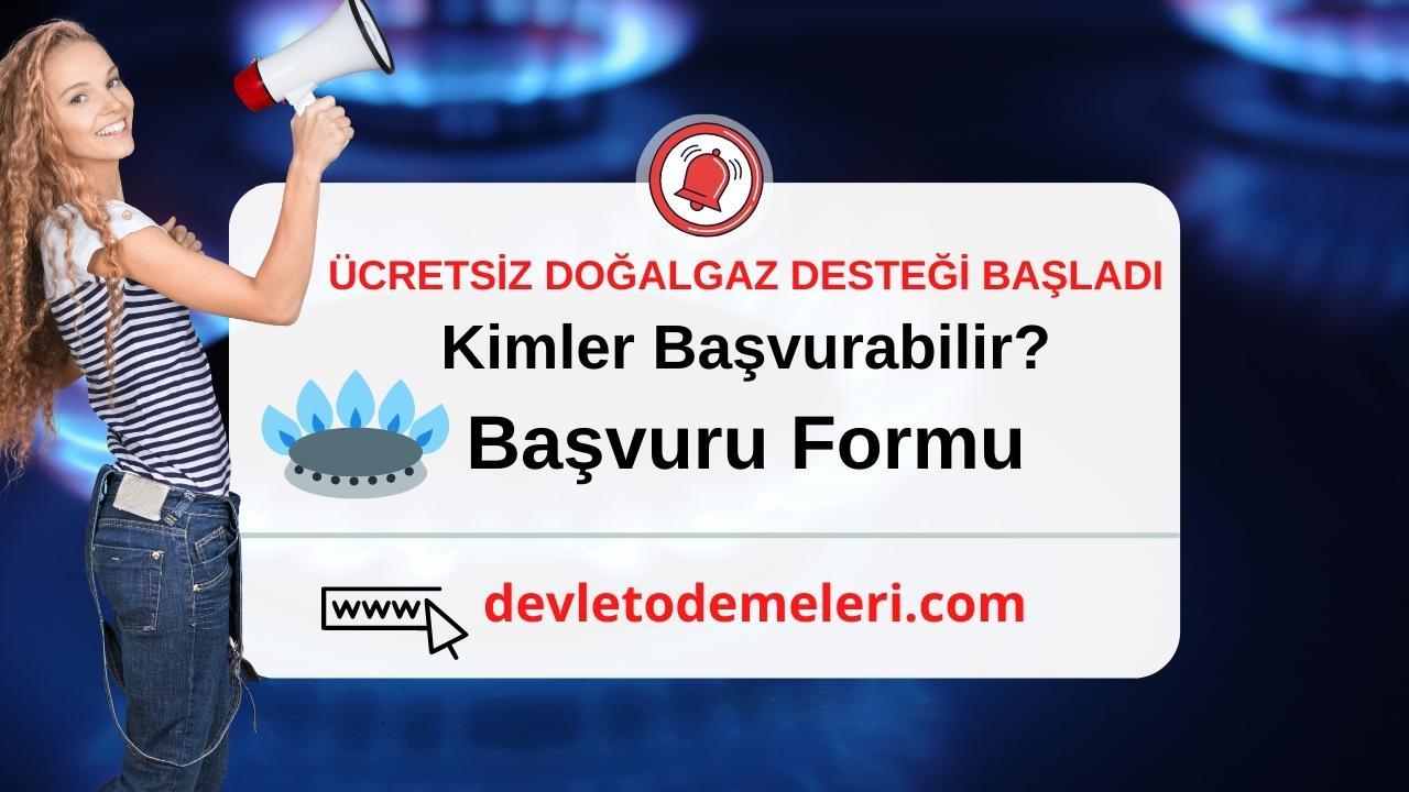 Ücretsiz Doğalgaz Desteği Müjdesi Geldi