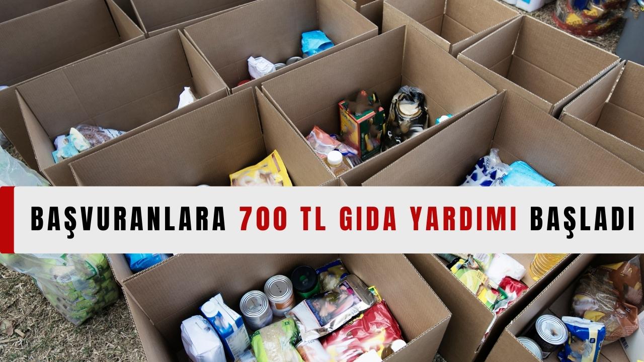 Başvuranlara 700 TL Gıda Yardımı Veriliyor. Kimler Başvurabilir? Başvuru Formu