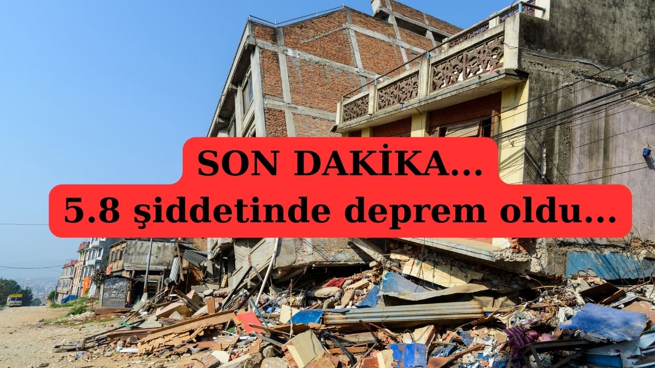 5.8 Şiddetinde Deprem Oldu. Japonya Hokkaido'da Şiddetli Sarsıntı ve Tsunami Uyarısı