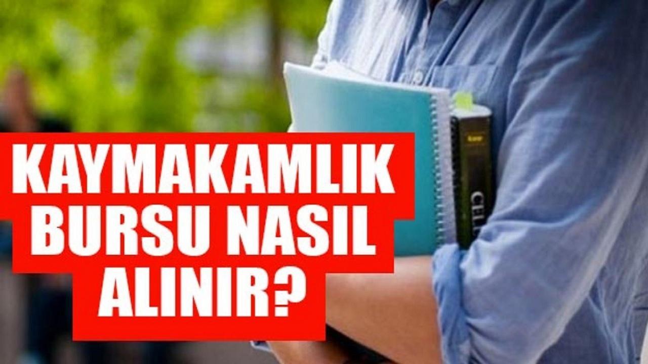 Kaymakamlık Bursu Başvurusu Nasıl Yapılır? Kimler Başvurabilir?