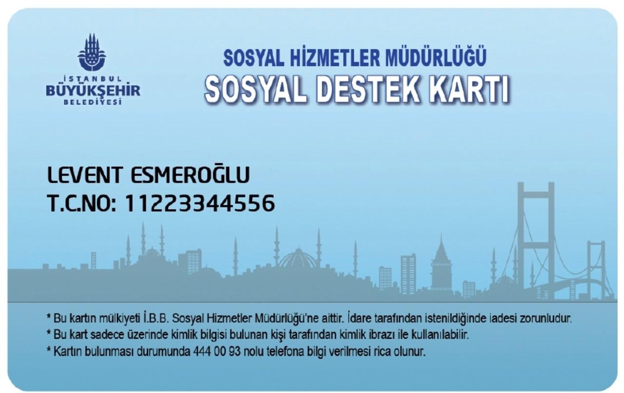 İBB Sosyal Destek Kartı Başvurusu ve Sorgulama 2024