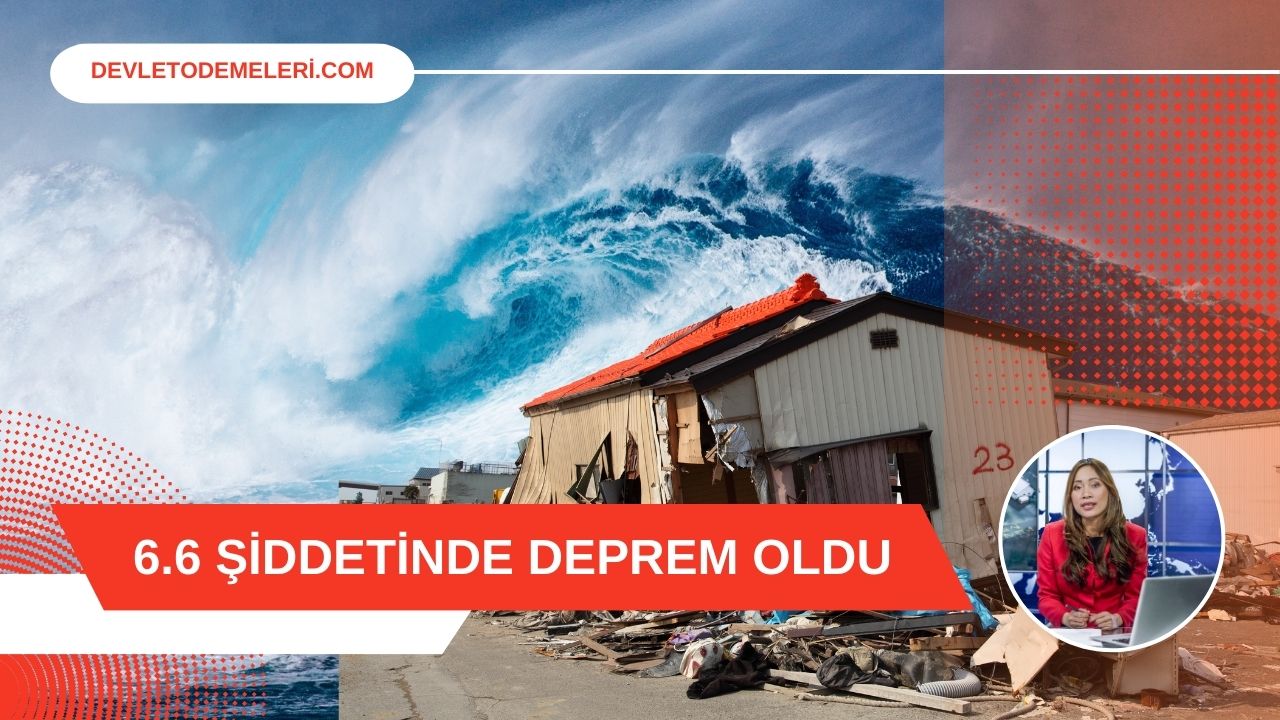 6,6 Şiddetinde Deprem Oldu. Japonya Fena Sallandı. Tsunami Uyarısı Yapıldı