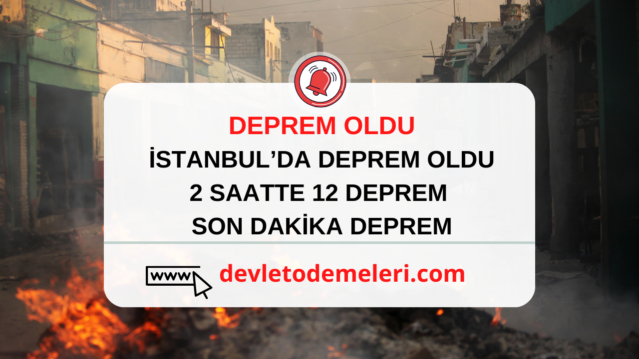 Ard Arda Depremler Oluyor. 120 Dakikada 12 Deprem Yaşandı