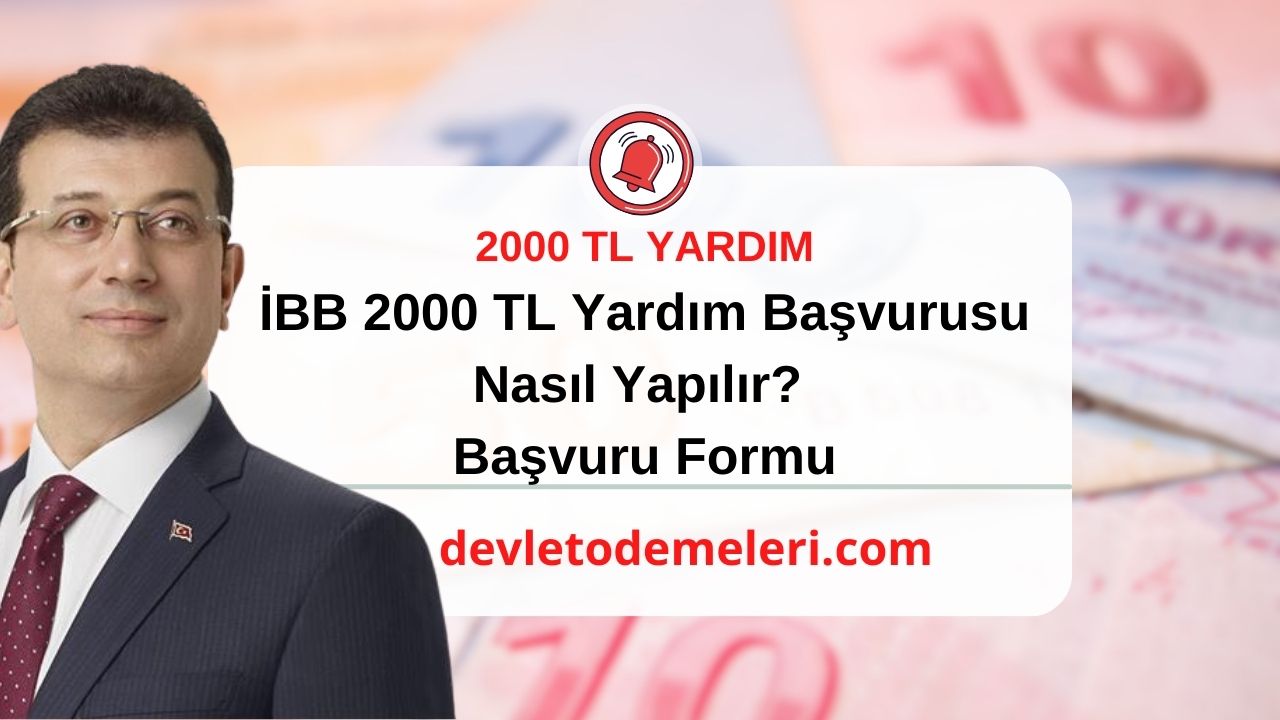 Ege Etkinlik İBB 2000 TL Yardım Başvurusu Nasıl Yapılır?