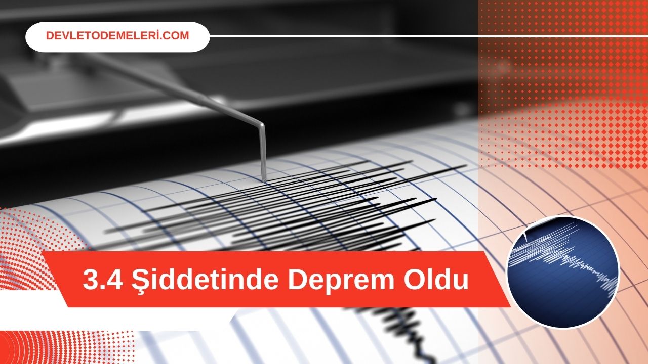 Çamlıca'da 3.4 Şiddetinde Deprem Oldu