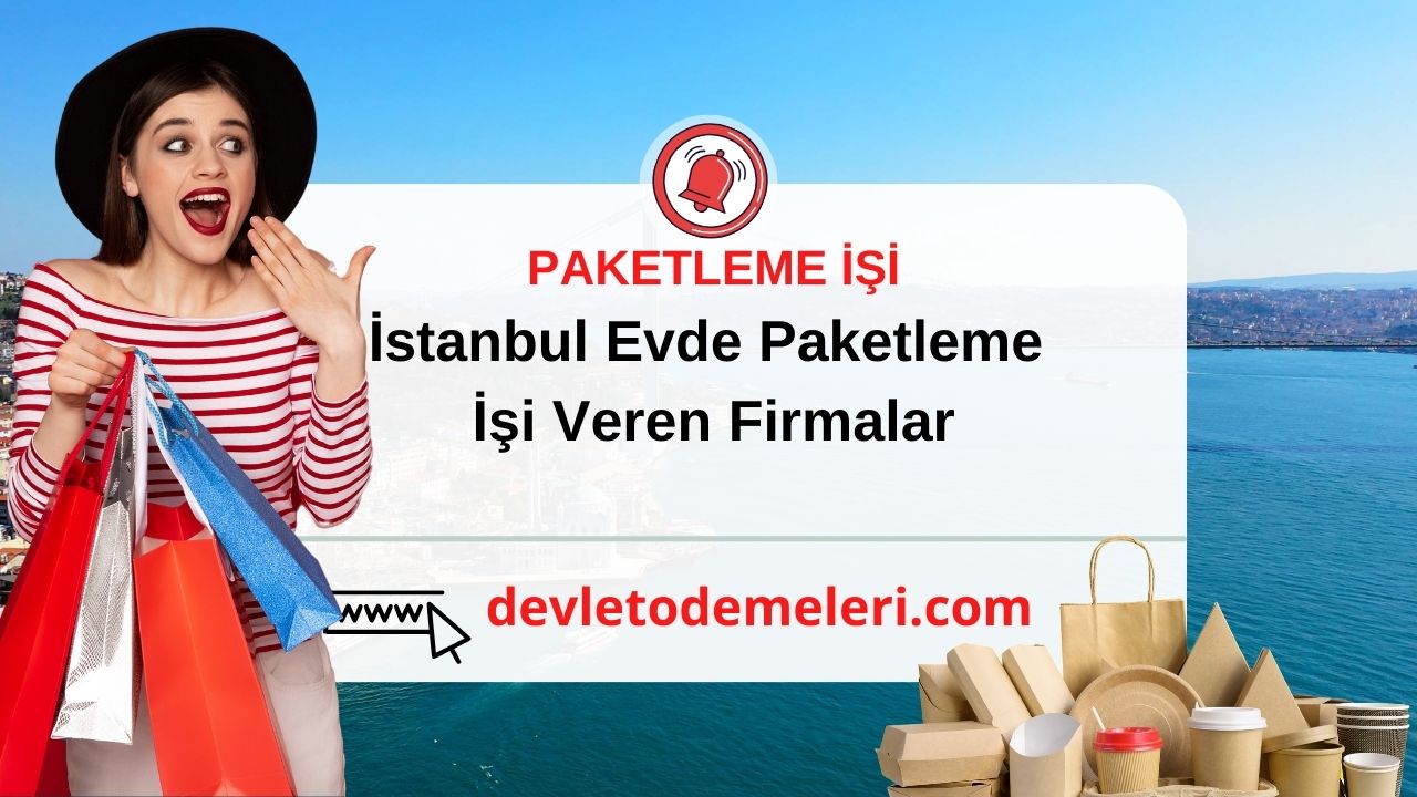 İstanbul Evde Paketleme İşi Veren Firmalar