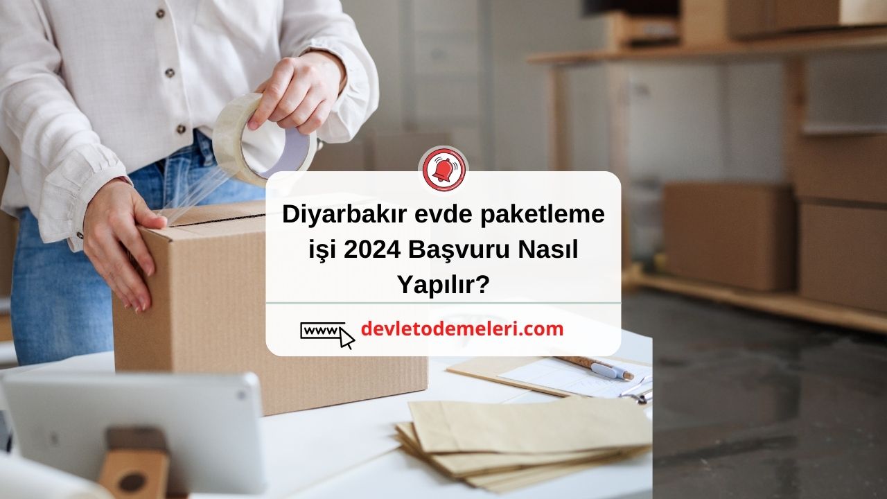 Diyarbakır evde paketleme işi 2024 Başvuru Nasıl Yapılır? Başvuru Formu