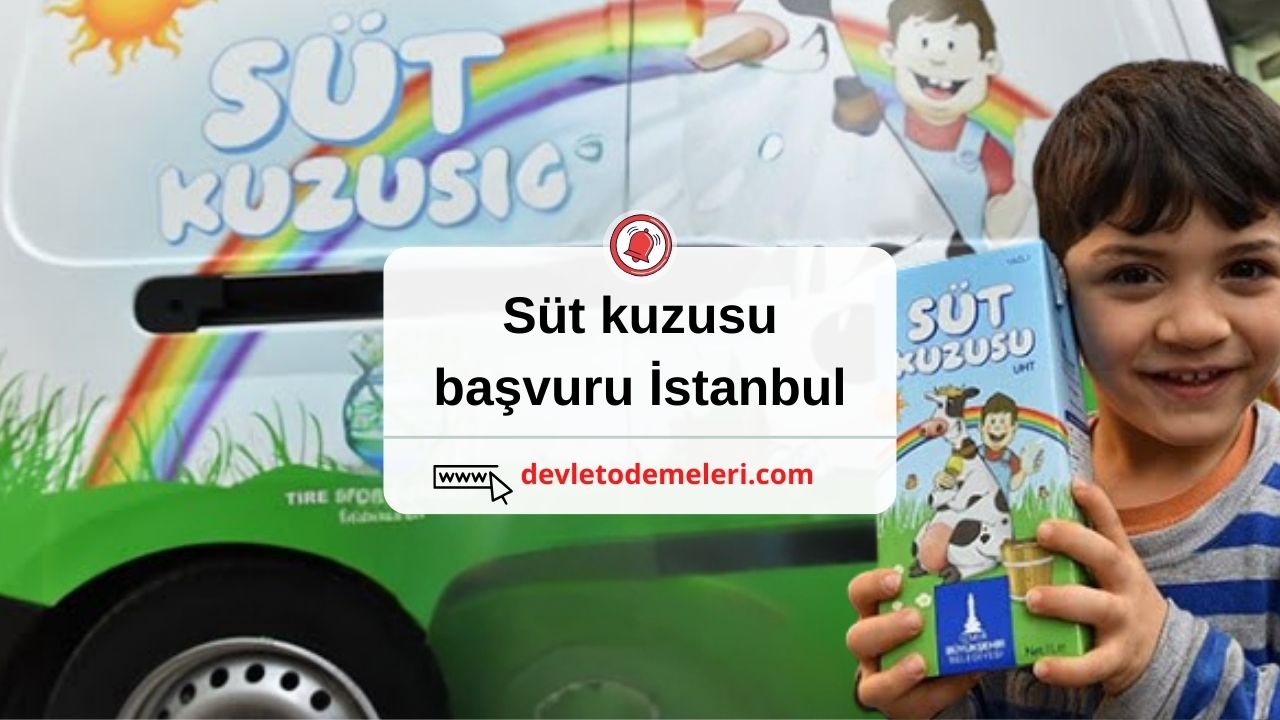 Süt kuzusu başvuru İstanbul 2024. Başvuru Nasıl Yapılır?