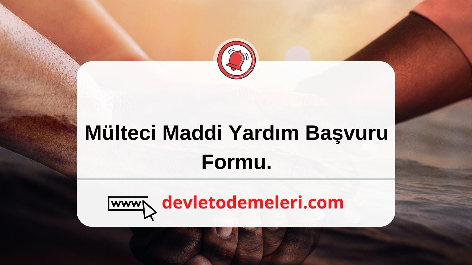 Mülteciler İçin Maddi Yardım