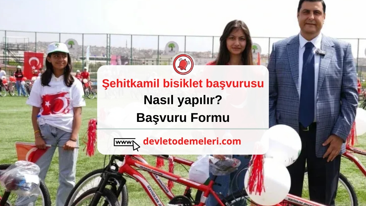 Şehitkamil bisiklet başvurusu nasıl yapılır? Başvuru Formu