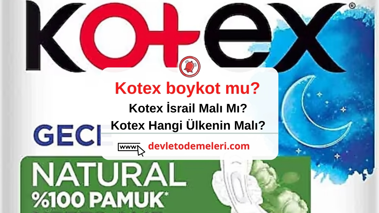 kotex boykot mu?