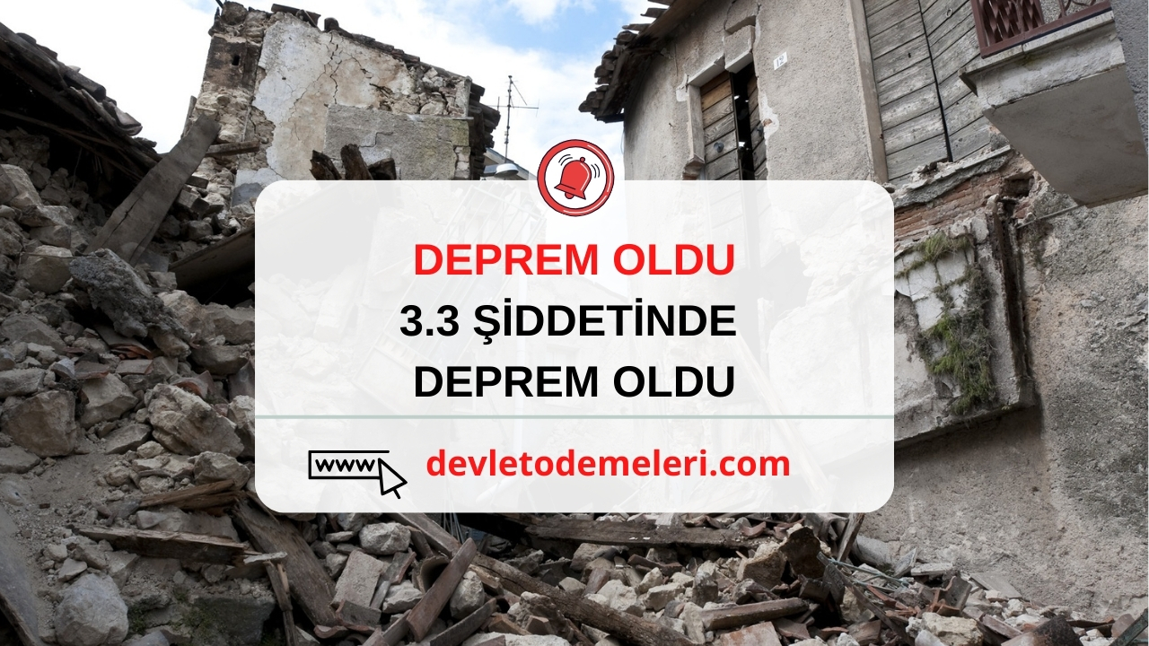 Deprem Oldu! Düzce ve İzmir'de Deprem Oldu
