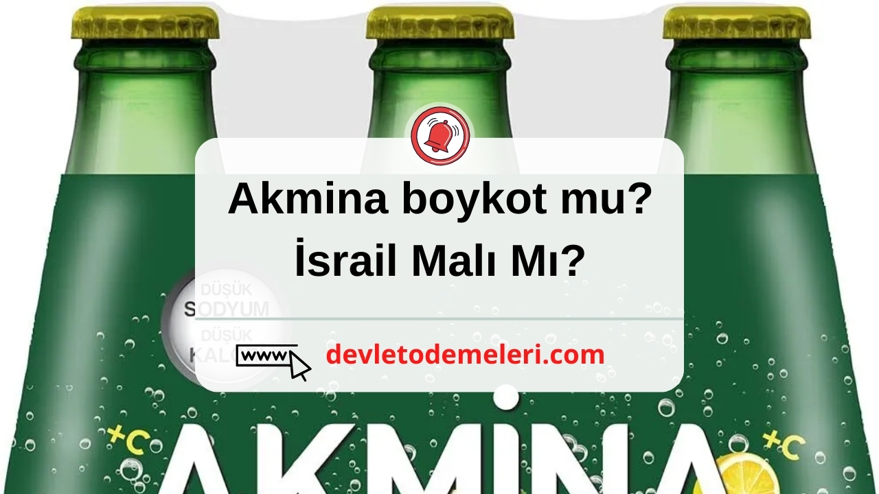 akmina boykot mu? İsrail Malı Mı?