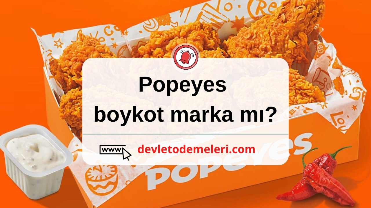 Popeyes boykot marka mı?