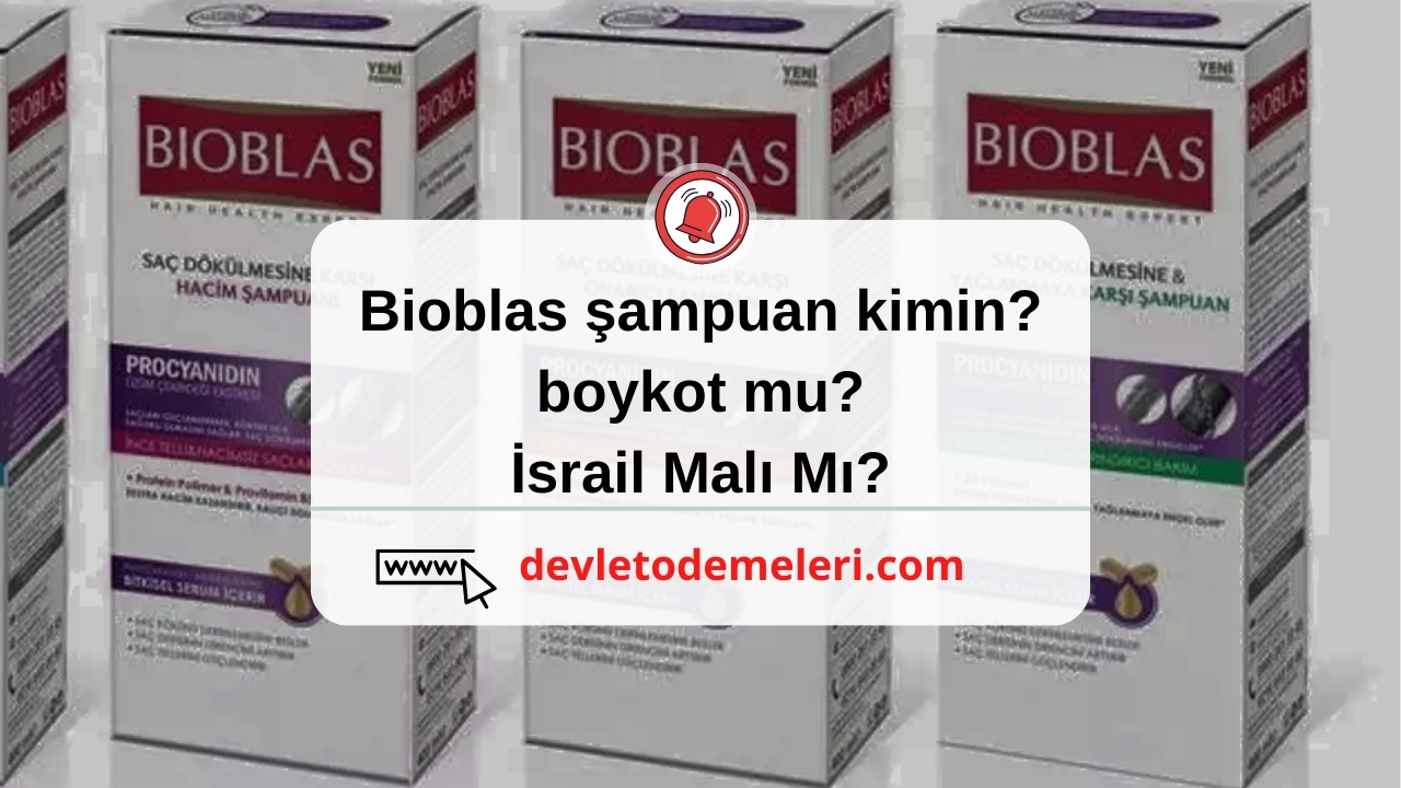 Bioblas şampuan kimin boykot mu?