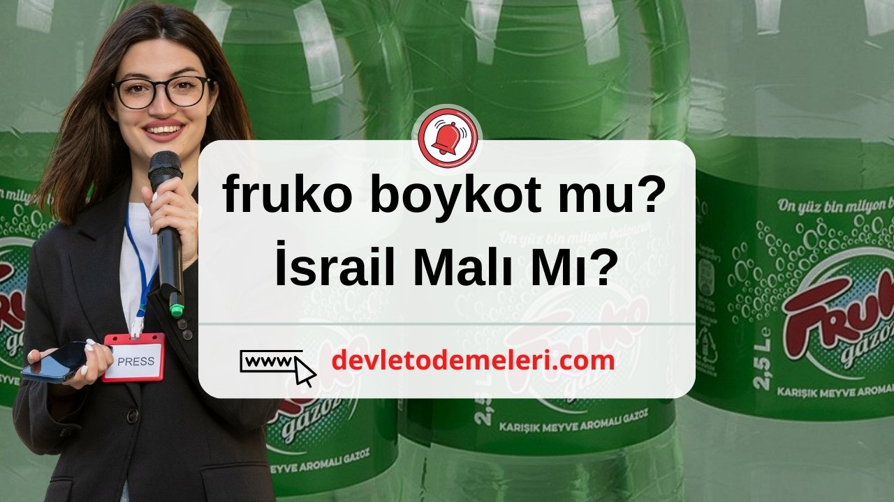 fruko boykot mu? İsrail Malı Mı?