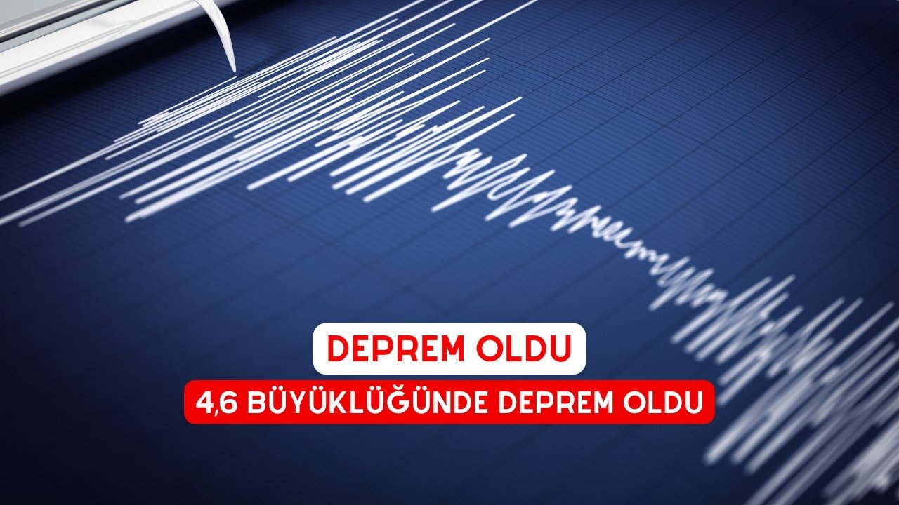 Akdeniz Açıklarında 4,6 büyüklüğünde deprem oldu. SON DAKİKA DEPREM HABERLERİ