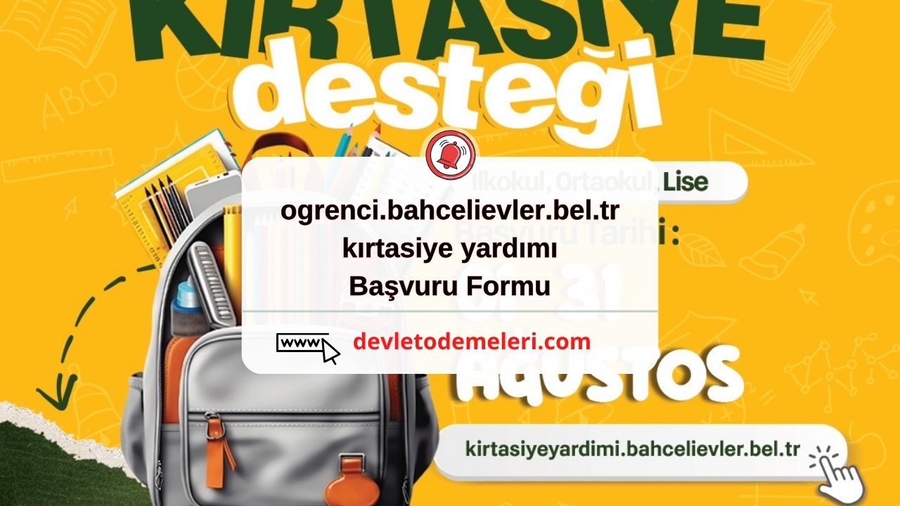 ogrenci.bahcelievler.bel.tr kırtasiye yardımı