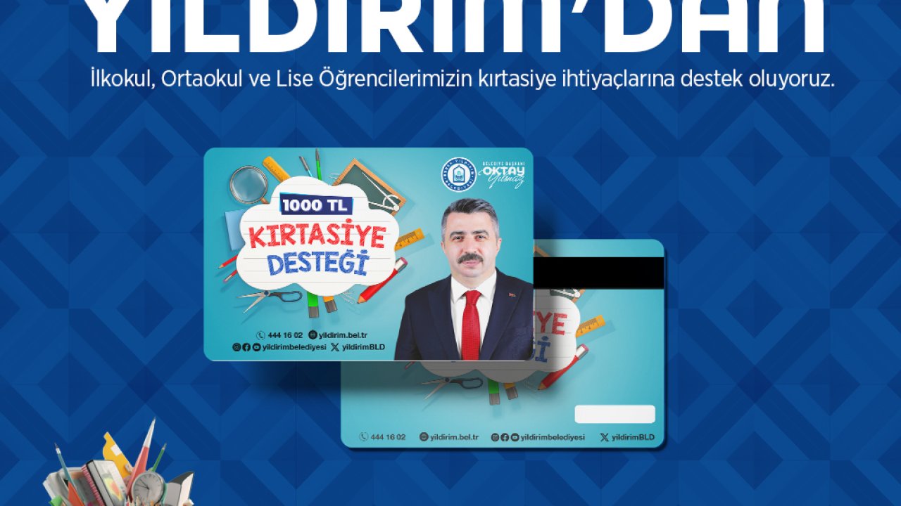 Yıldırım Belediyesi Kırtasiye Yardım başvurusu nasıl yapılır?