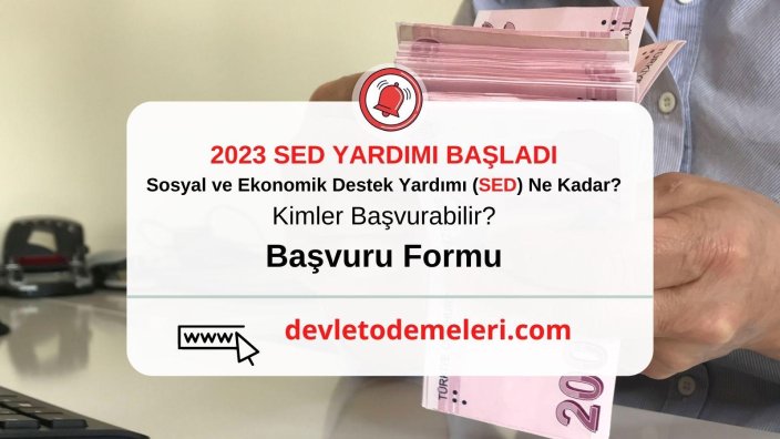 2024 Sosyal ve Ekonomik Destek Yardımı&nbsp;(SED) Ne Kadar? Kimler 1611 TL Yardım Alabilir? Başvuru Formu