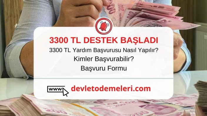 3300 TL Yardım Başvurusu Nasıl Yapılır?