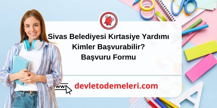 Sivas Belediyesi Kırtasiye Yardımı