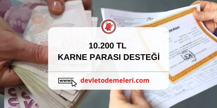 Takdir Teşekkür Alan Öğrenciler Hemen Başvursun 10 BİN 200 TL Karne Parası Başarı Teşvik Ödemesi