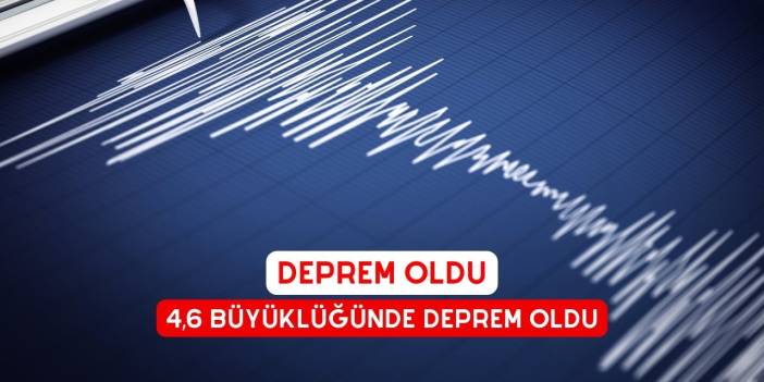 Akdeniz Açıklarında 4,6 büyüklüğünde deprem oldu. SON DAKİKA DEPREM HABERLERİ