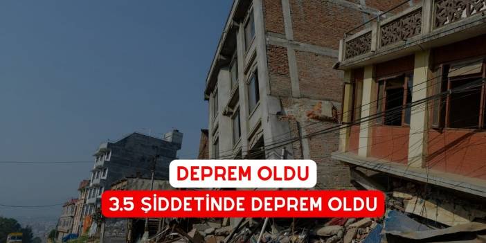 Muğla Datça'da 3.5 Şiddetinde Deprem oldu