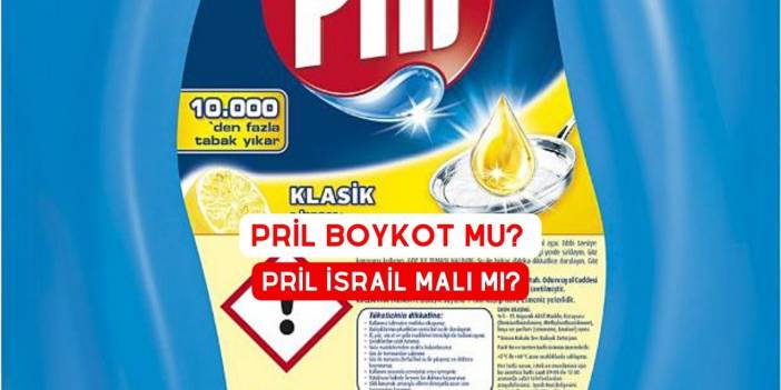 pril boykot mu? pril İsrail Malı Mı?