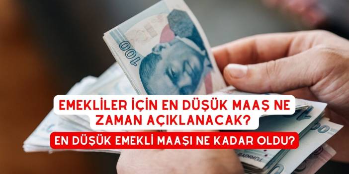 Emekliler İçin En Düşük Maaş Ne Zaman Açıklanacak? En Düşük Emekli Maaşı Ne Kadar Oldu?