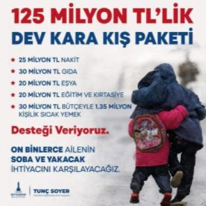 İzmir Büyükşehir Belediyesi Kara Kış Dayanışması Başvurusu