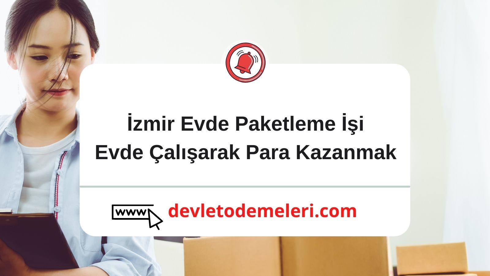 evde çalışarak para kazanmak