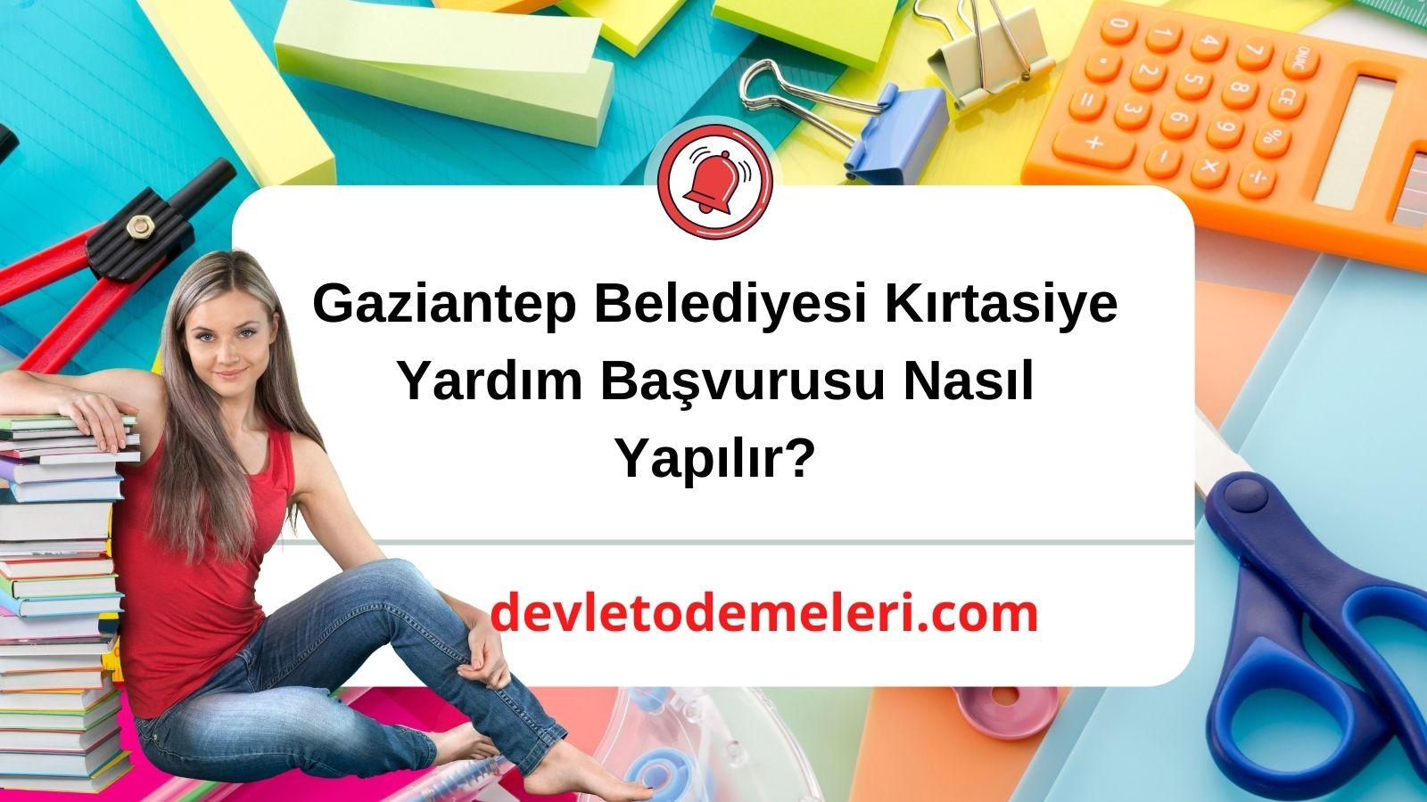 Gaziantep Belediyesi Kırtasiye Yardımı