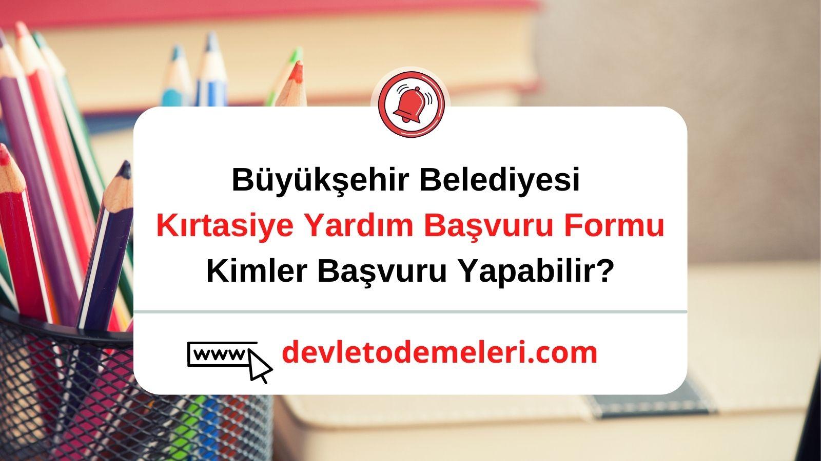 kayseri buyuksehir belediyesi kirtasiye yardim basvurusu