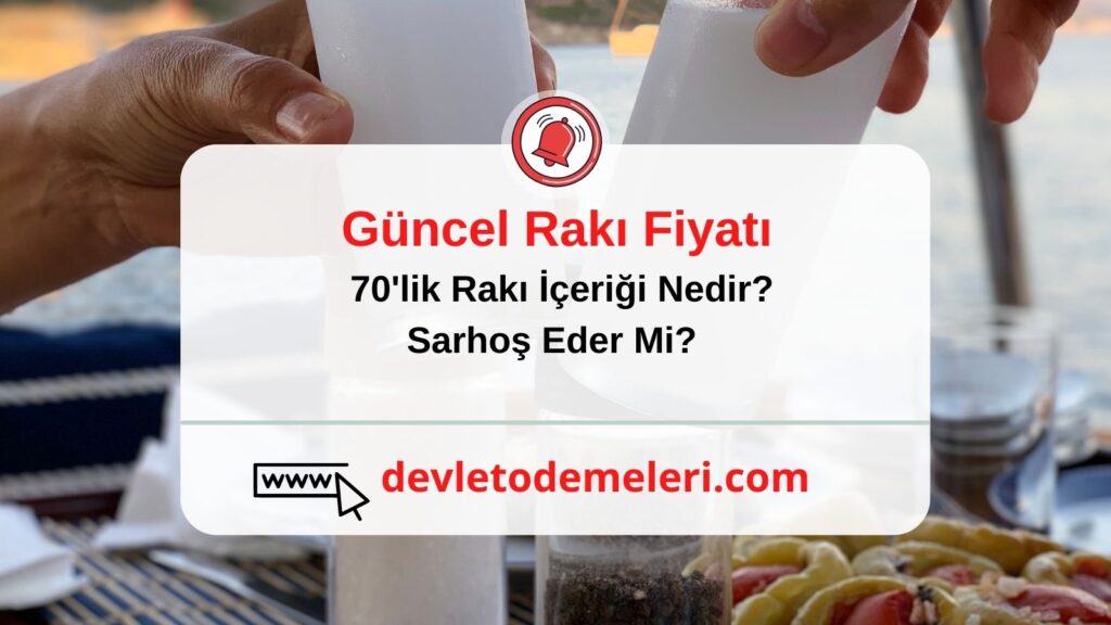 Güncel Rakı Fiyatı