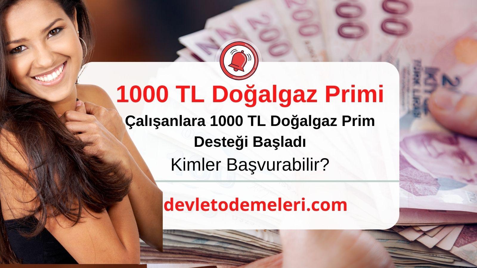 Çalışanlara 1000 Tl Doğalgaz Primi