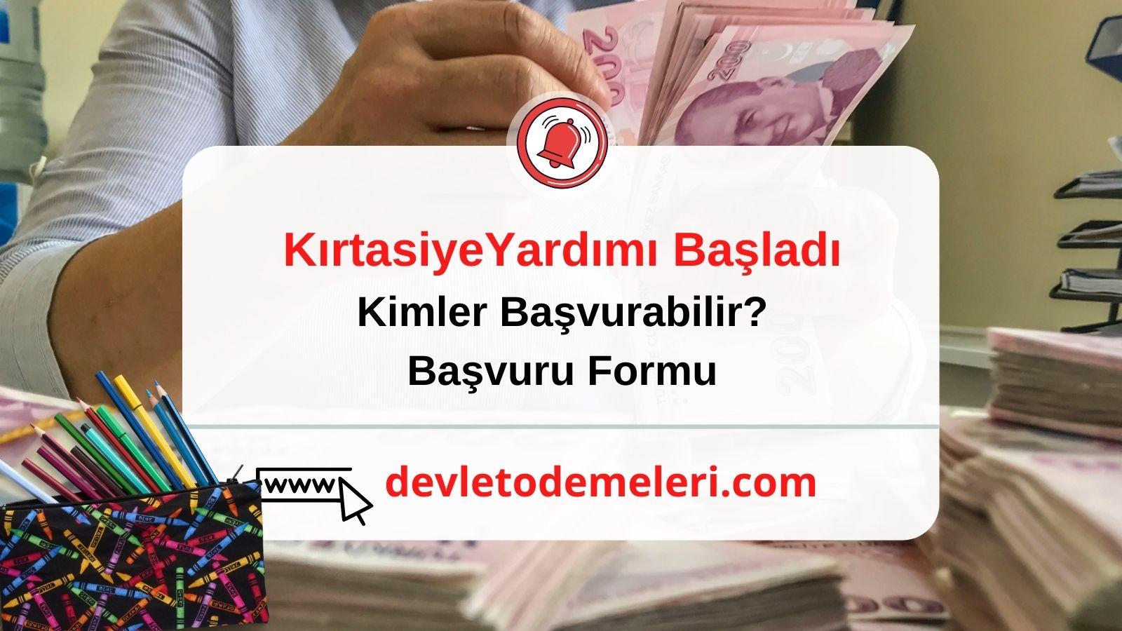 kırtasiye yardımı başladı