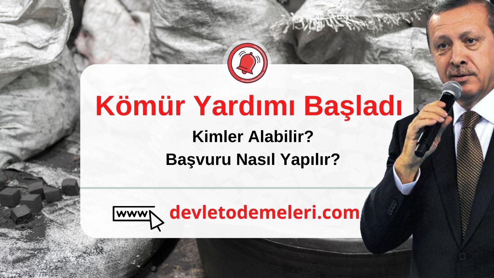 kömür yardım başvurusu