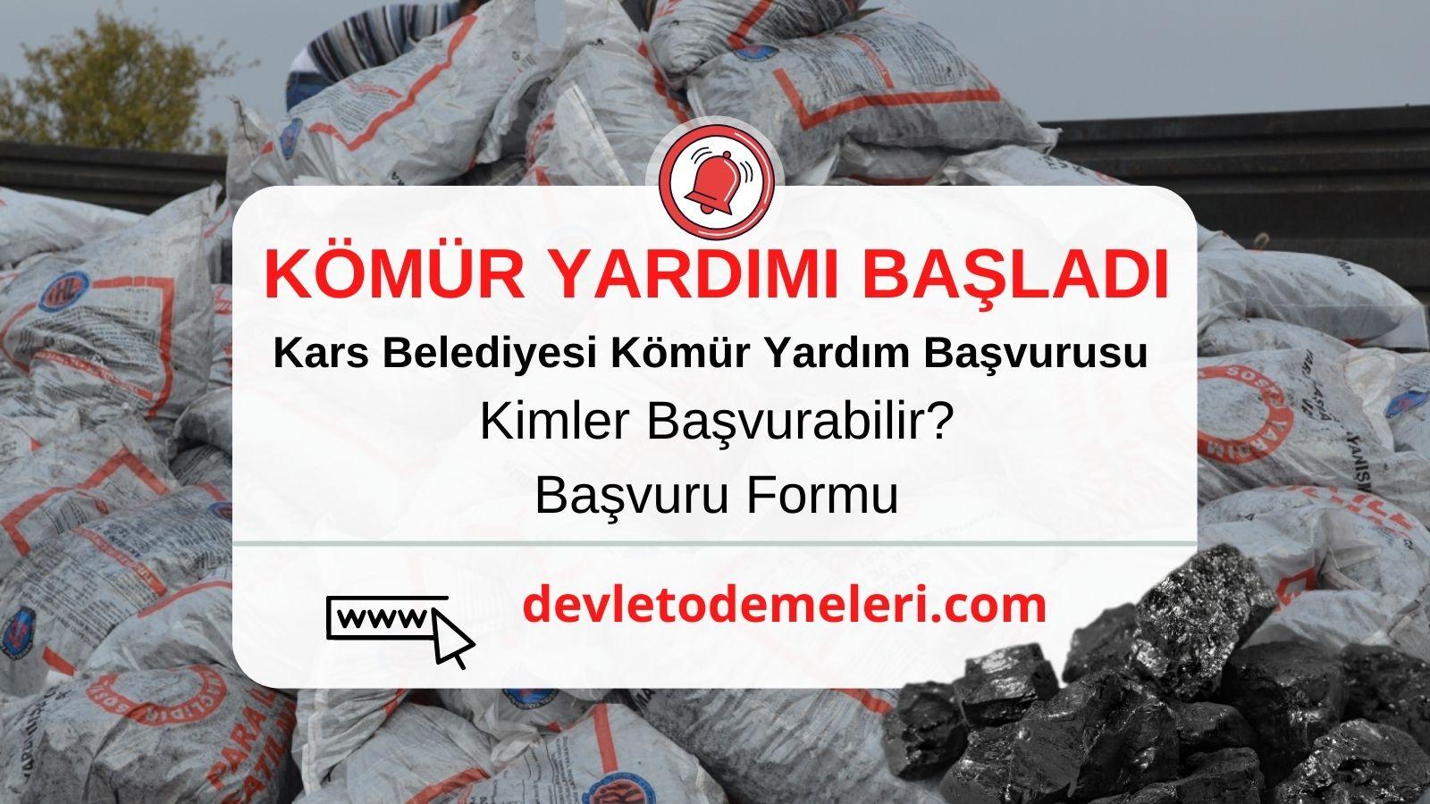 Kars Kömür Yardım Başvurusu 