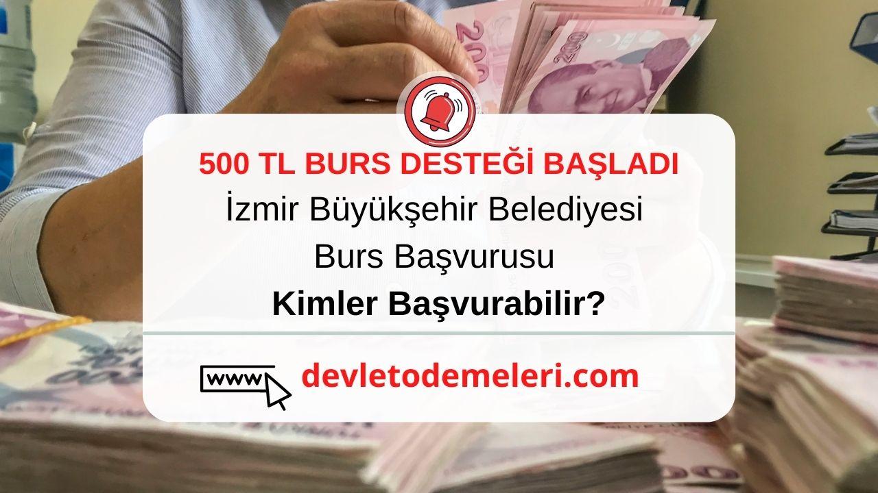 İzmir Büyükşehir Belediyesi Burs Başvurusu