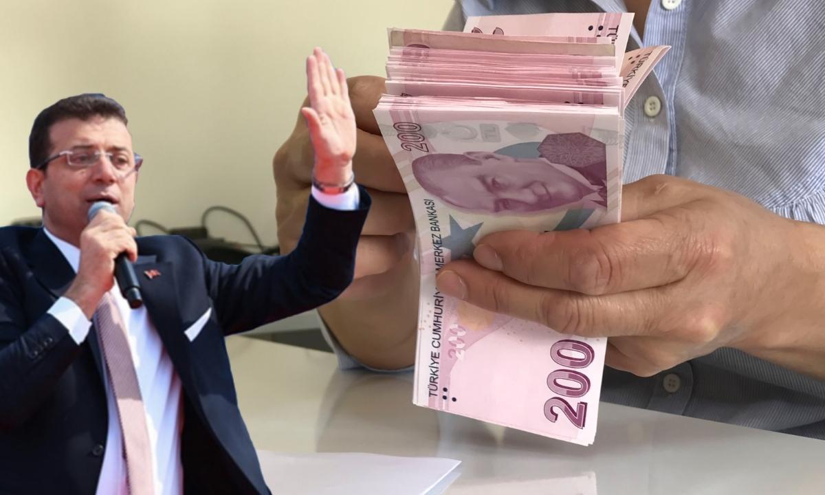 istanbul büyükşehir belediyesi para yardımı