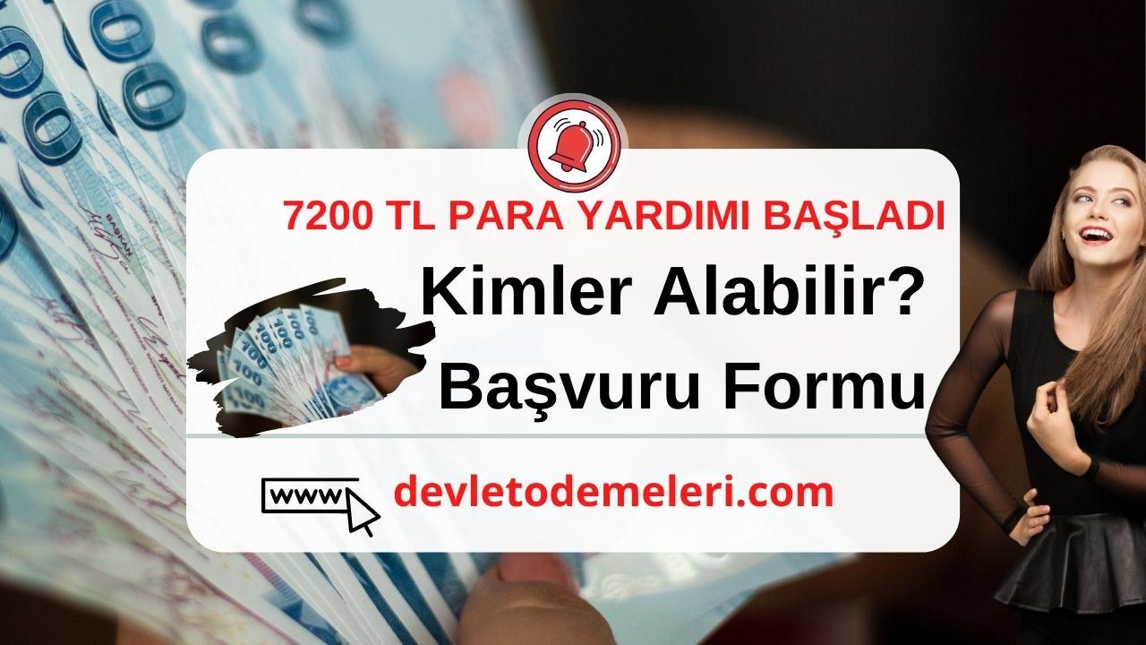 Sanal Portal 7200 TL Yardım başvurusu başladı. Kimler Başvurabilir Başvuru Şartları Nelerdir