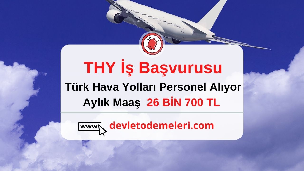 Türk hava yolları iş başvurusu