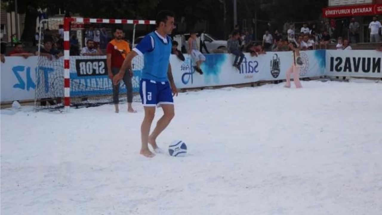 Çankırı Tuz Festivali Başladı. Tuz Festivalinde Futbol Turnuva Heyecanı